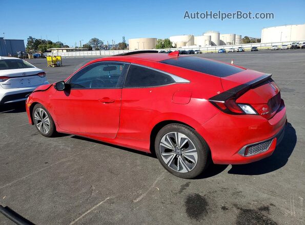 2HGFC3B75GH354097 2016 HONDA CIVIC Red Trasero izquierdo