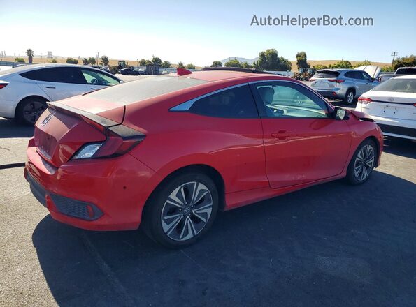 2HGFC3B75GH354097 2016 HONDA CIVIC Red Trasero derecho