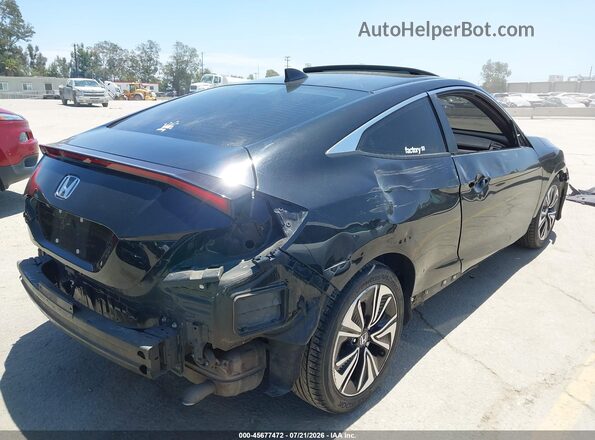 2HGFC3B76GH361527 2016 HONDA CIVIC Black Задня права чверть