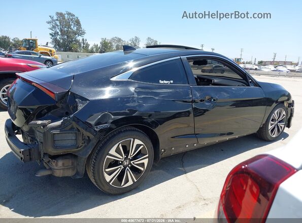 2HGFC3B76GH361527 2016 HONDA CIVIC Black Панорамний вид салону 360°