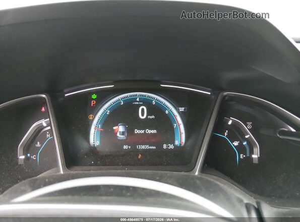 2HGFC3B76HH360931 2017 HONDA CIVIC Серый Вид задних сидений