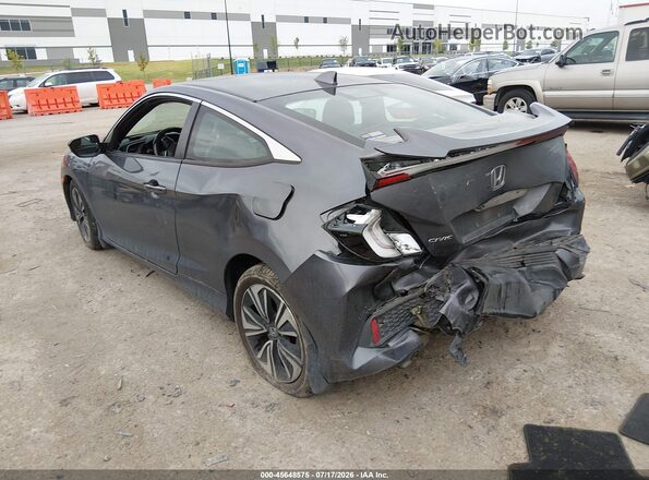 2HGFC3B76HH360931 2017 HONDA CIVIC Серый Задняя левая четверть