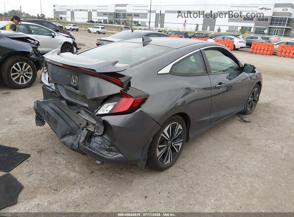 2HGFC3B76HH360931 2017 HONDA CIVIC Серый Задняя правая четверть