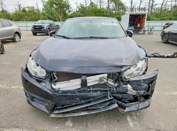 2HGFC3B79HH357053 2017 HONDA CIVIC Black Вид спереду