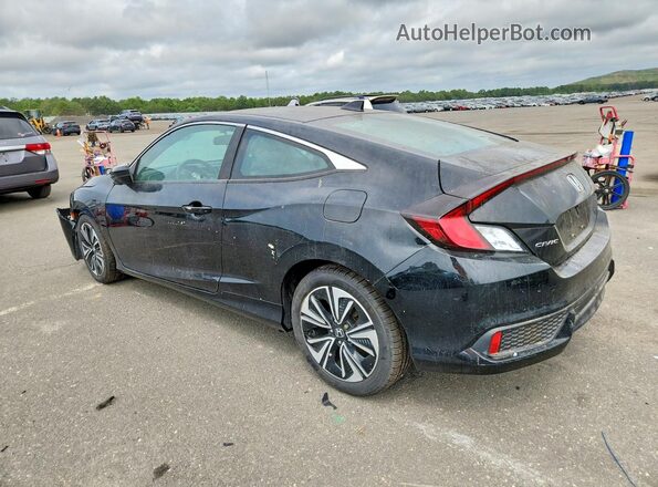 2HGFC3B79HH357053 2017 HONDA CIVIC Black Задня ліва чверть
