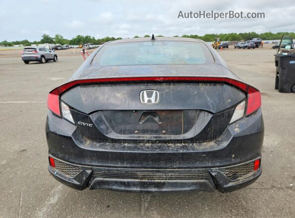 2HGFC3B79HH357053 2017 HONDA CIVIC Black Вид ззаду