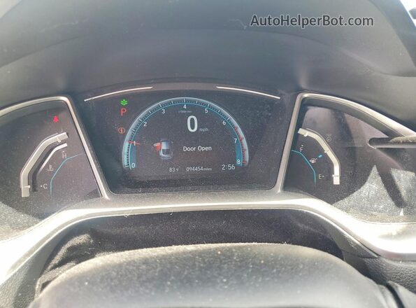 2HGFC3B79HH358798 2017 HONDA CIVIC White Вид щитка приладів