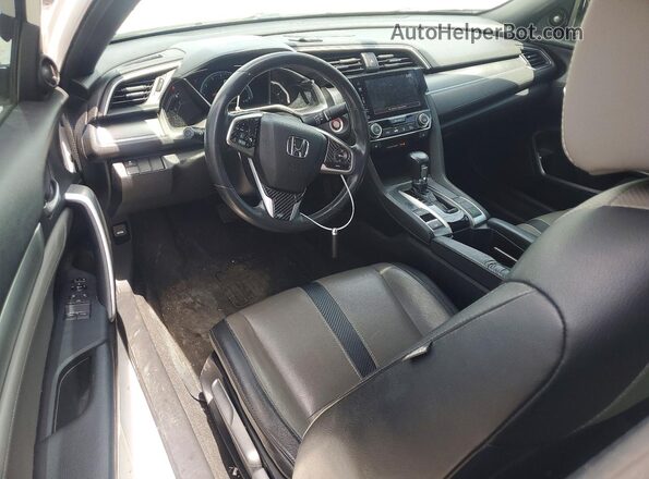 2HGFC3B79HH358798 2017 HONDA CIVIC White Вид панелі приладів
