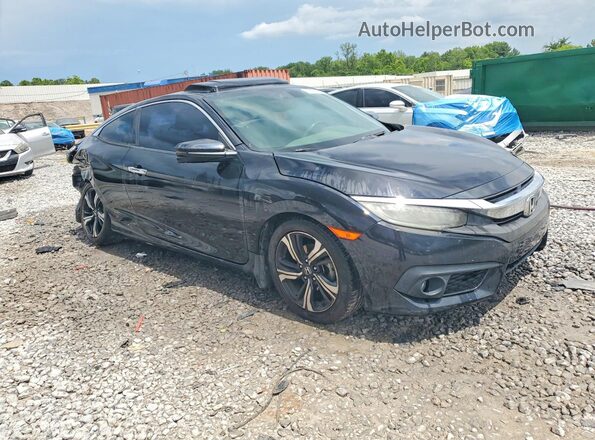 2HGFC3B91GH357418 2016 HONDA CIVIC Black Передня права чверть