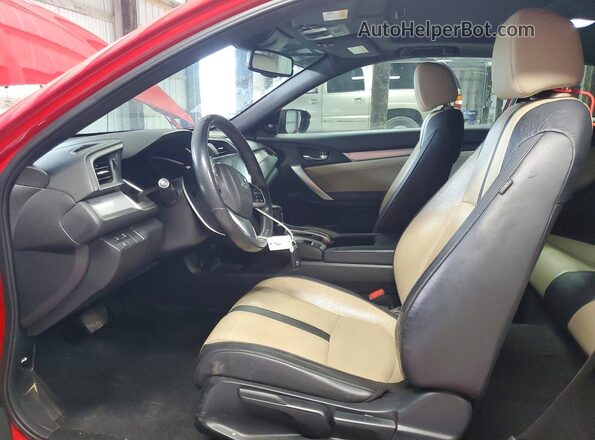 2HGFC3B91HH350938 2017 HONDA CIVIC Red Vista interior delantera