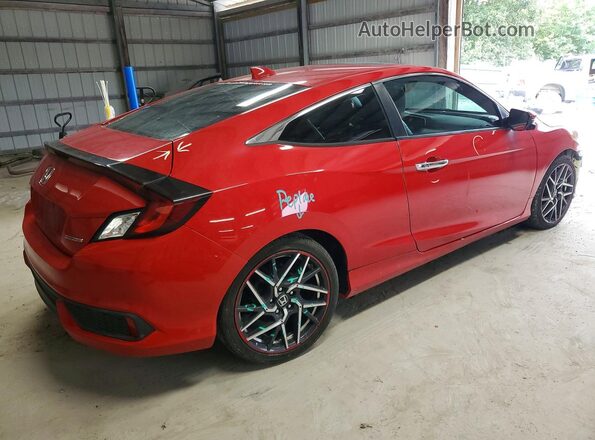 2HGFC3B91HH350938 2017 HONDA CIVIC Red Trasero derecho