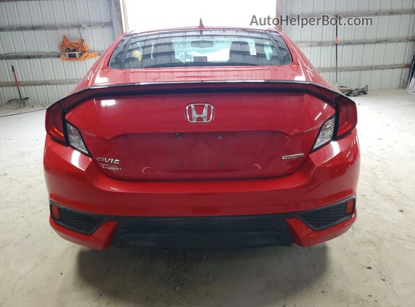 2HGFC3B91HH350938 2017 HONDA CIVIC Red Vista trasera