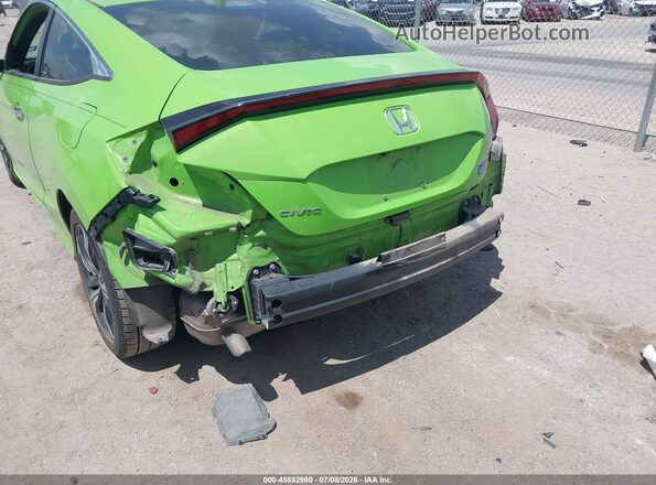 2HGFC3B93HH350195 2017 HONDA CIVIC Green Вид спереду