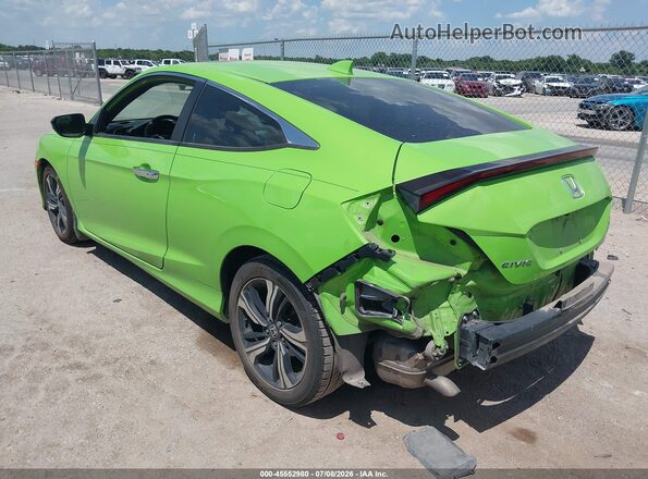 2HGFC3B93HH350195 2017 HONDA CIVIC Green Задня ліва чверть