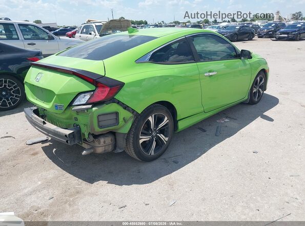 2HGFC3B93HH350195 2017 HONDA CIVIC Green Задня права чверть