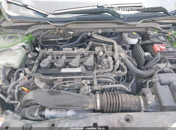 2HGFC3B93HH350195 2017 HONDA CIVIC Green Вид ззаду