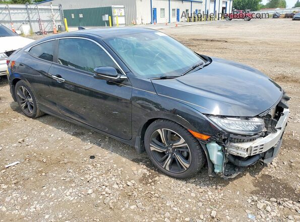2HGFC3B94GH354383 2016 HONDA CIVIC Black Передня права чверть