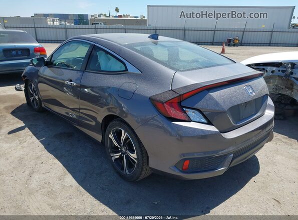 2HGFC3B97GH360792 2016 HONDA CIVIC Gray Հետևի ձախ