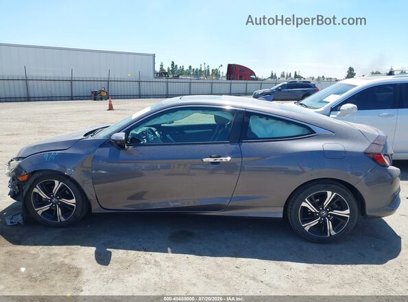 2HGFC3B97GH360792 2016 HONDA CIVIC Gray 