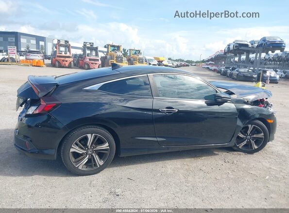 2HGFC3B97HH351172 2017 HONDA CIVIC Черный Вид щитка приборов