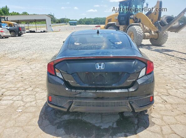 2HGFC3B97HH359529 2017 HONDA CIVIC Black Вид ззаду