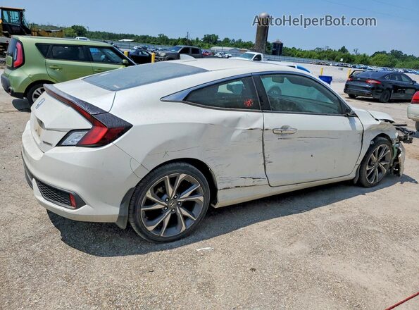 2HGFC3B97KH357223 2019 HONDA CIVIC White Trasero derecho