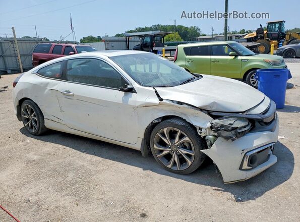 2HGFC3B97KH357223 2019 HONDA CIVIC White Delantero derecho