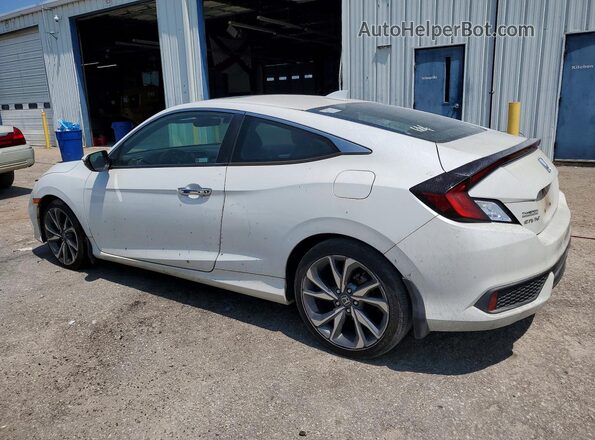 2HGFC3B97KH357223 2019 HONDA CIVIC White Trasero izquierdo