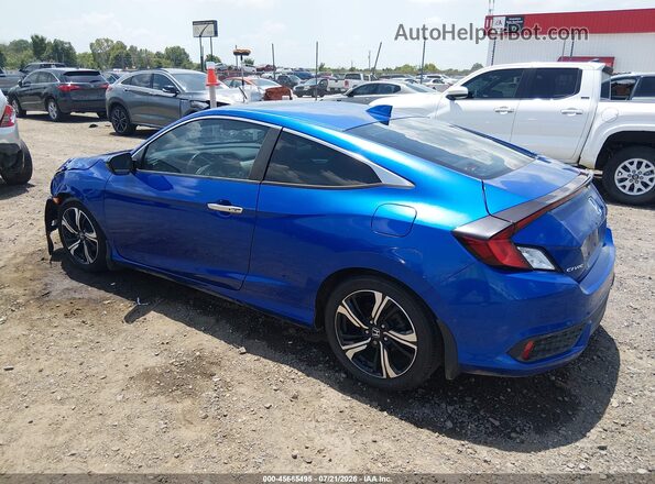 2HGFC3B9XHH350453 2017 HONDA CIVIC Blue Trasero izquierdo