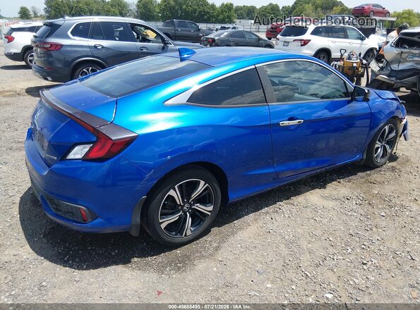 2HGFC3B9XHH350453 2017 HONDA CIVIC Blue Trasero derecho