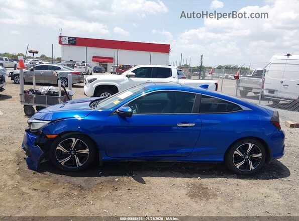 2HGFC3B9XHH350453 2017 HONDA CIVIC Blue Vista interior de 360 grados