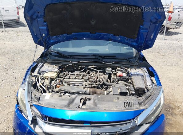 2HGFC3B9XHH350453 2017 HONDA CIVIC Blue Vista trasera