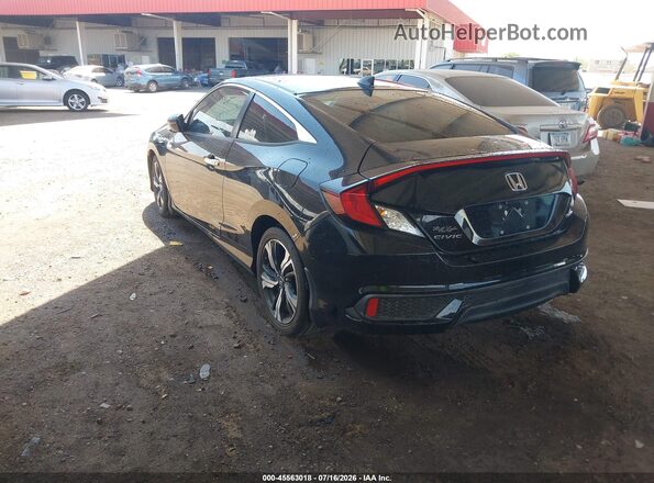 2HGFC3B9XJH357280 2018 HONDA CIVIC Черный Задняя левая четверть