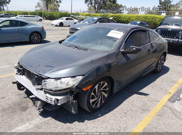 2HGFC4A53JH303517 2018 HONDA CIVIC Black Vista tres cuartos delantera izquierda
