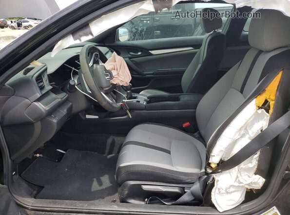 2HGFC4A5XHH310894 2017 HONDA CIVIC Black Front interior view