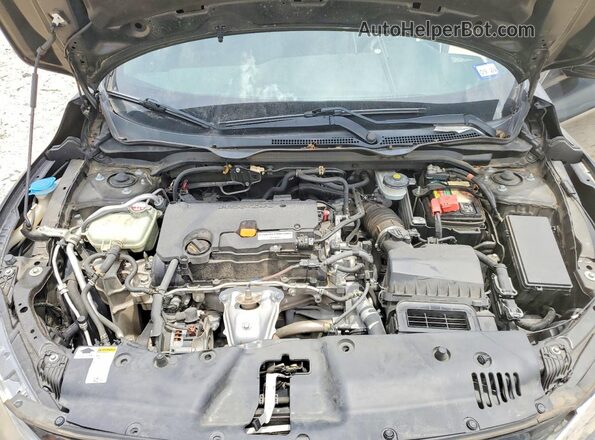 2HGFC4A5XHH310894 2017 HONDA CIVIC Black Rear interior view