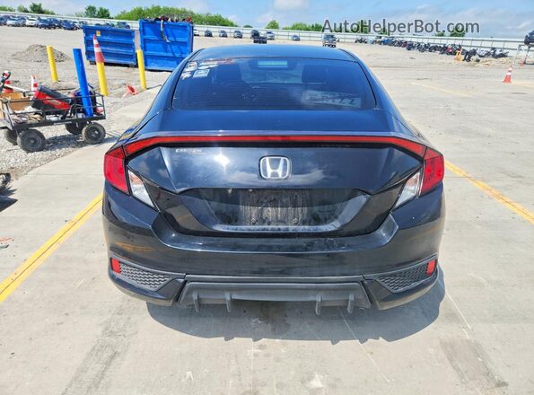 2HGFC4A80KH300876 2019 HONDA CIVIC Black Rear view