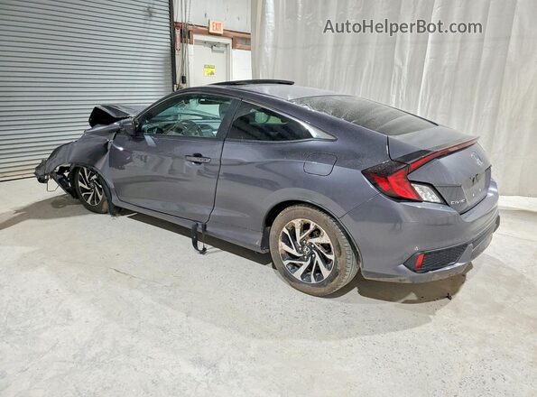 2HGFC4B00GH310050 2016 HONDA CIVIC Серый Задняя левая четверть