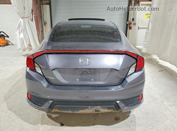 2HGFC4B00GH310050 2016 HONDA CIVIC Серый Вид сзади