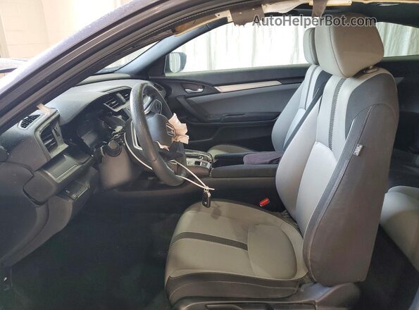 2HGFC4B00GH310050 2016 HONDA CIVIC Серый Вид салона спереди