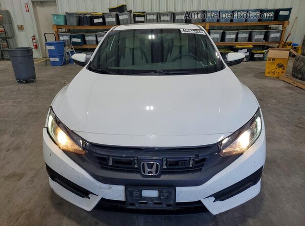 2HGFC4B00GH310114 2016 HONDA CIVIC White Դիմացի տեսք