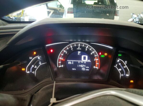 2HGFC4B00GH310114 2016 HONDA CIVIC White Սարքավորումների վահանակի տեսք