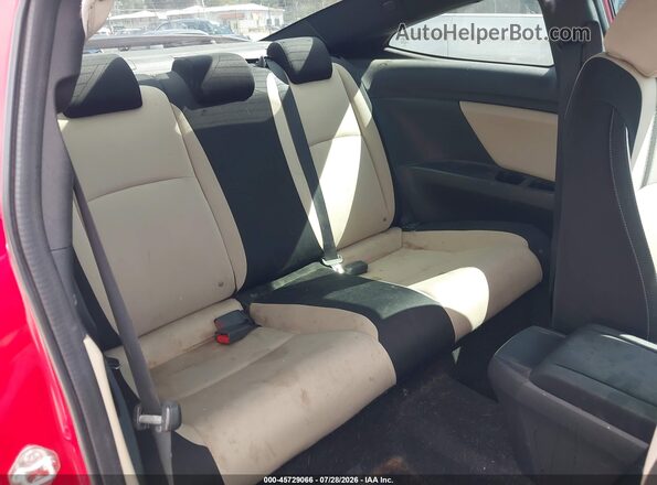 2HGFC4B00JH300268 2018 HONDA CIVIC Red VIN კოდის სტიკერის ხედი