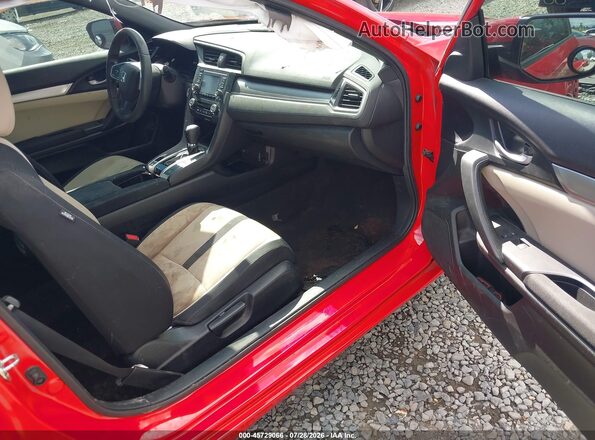 2HGFC4B00JH300268 2018 HONDA CIVIC Red 
