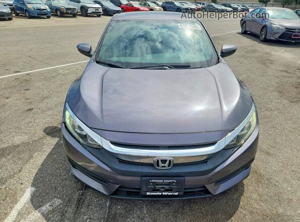 2HGFC4B00JH304837 2018 HONDA CIVIC Gray Դիմացի տեսք