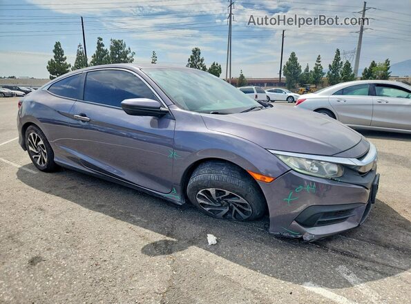 2HGFC4B00JH304837 2018 HONDA CIVIC Gray Առջևի աջ