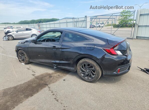 2HGFC4B01HH300578 2017 HONDA CIVIC Black Rear left
