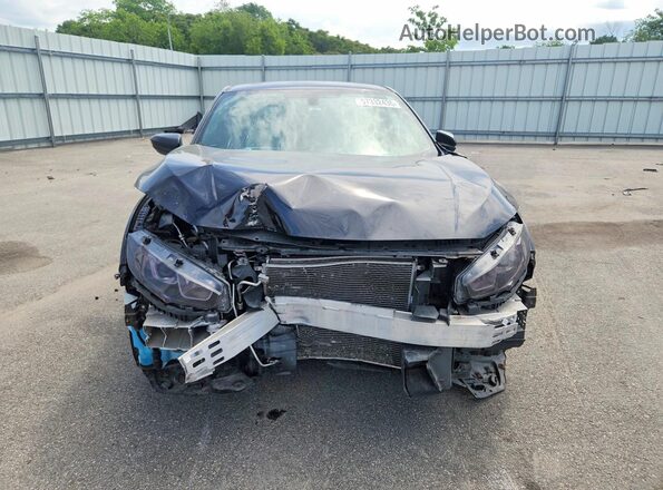 2HGFC4B01HH300578 2017 HONDA CIVIC Black Front view
