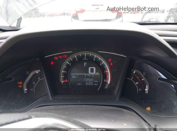 2HGFC4B01HH304033 2017 HONDA CIVIC Black Vista de los asientos traseros