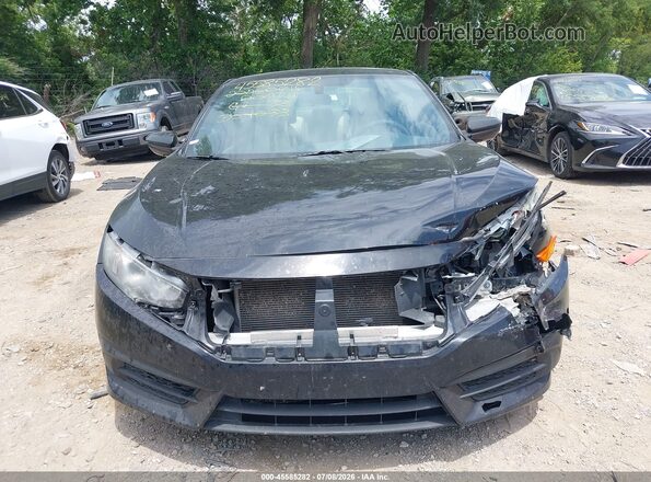 2HGFC4B01HH304033 2017 HONDA CIVIC Black Vista del cuadro de instrumentos